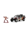 Jada Marvel set masinuta metalica Jeep Gladiator scara 1:32 si figurina din metal Colossus