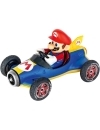 Super Mario Set 2 masinute 6,5 cm Mario & Luigi Pull Speed (Mario Kart 8)