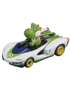 Super Mario Set 2 masinute 6,5 cm Mario & Yoshi Pull Speed (Mario Kart)