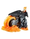 Marvel 85th Anniversary Marvel Legends Figurina articulata Ghost Rider cu vehicul 15 cm