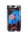 Marvel Legends Avengers Figurina articulata Ultimate Captain America (Puff Adder BAF) 15 cm 