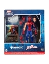 Marvel Legends Magic: The Gathering Figurina articulata Battle-Damaged Spider-Man (plus Exclusive Foil Card) 15 cm
