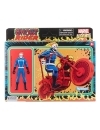 Marvel Legends Retro Collection Vehicul si figurina articulata Ghost Rider 10 cm