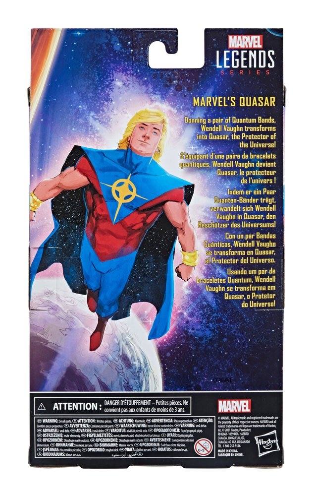 Marvel Legends Series 2021 Figurina Quasar 15 cm, Marvel