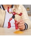 Avengers Marvel Bend and Flex Set 2 in 1: motocicleta si figurina flexibila Rider Iron Man 15 cm