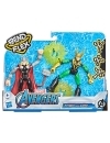 Avengers Marvel Bend and Flex Set 2 figurine flexibile 15 cm Thor vs. Loki