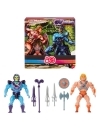 Masters Of The Universe Origins Retro Punching Figurine articulate He-Man & Skeletor (80th Anniversary Mattel) 14 cm