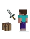 Minecraft Figurina articulata Steve 8 cm