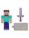 Minecraft Figurina articulata Steve 8 cm