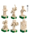 Minecraft Chess Set Overworld Heroes vs. Hostile Mobs