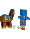 Minecraft, Craft-A-Block - Set 2 figurine Wandering Trader si Llama 8 cm
