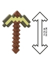 Minecraft Tarnacop de plastic (Gold Pickaxe) 35 cm