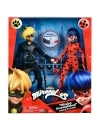 Miraculous: Set Ladybug si Cat Noir 26 cm