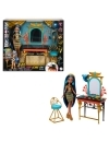Monster High Papusa Cleo de Nile cu masuta de machiaj