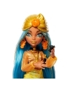 Monster High: Skulltimate secrets Fearidescent Papusa Cleo deNile cu accesorii