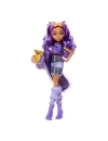 Monster High: Skulltimate secrets Fearidescent Papusa Clawdeen Wolf cu accesorii