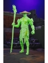 Mortal Kombat Glow in the Dark Edition Figurina articulata Raiden (Gold Label) 18 cm