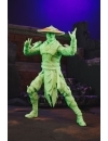 Mortal Kombat Glow in the Dark Edition Figurina articulata Raiden (Gold Label) 18 cm