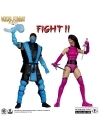 Mortal Kombat Set 2 figurine articulate Sub-Zero vs. Mileena (Klassiks) 18 cm
