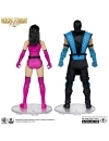 Mortal Kombat Set 2 figurine articulate Sub-Zero vs. Mileena (Klassiks) 18 cm