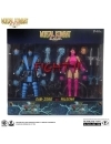 Mortal Kombat Set 2 figurine articulate Sub-Zero vs. Mileena (Klassiks) 18 cm