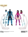 Mortal Kombat Set 2 figurine articulate Sub-Zero vs. Mileena (Klassiks) 18 cm