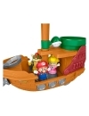 My Mario Little People Set de joaca Bowser's Airship