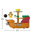 My Mario Little People Set de joaca Bowser's Airship