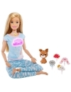 Papusa Barbie mediteaza