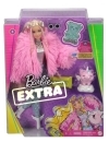 Papusa Barbie Extra Style fluffy pinky