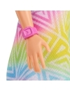 Barbie Fashionistas blonda cu suvite mov