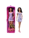 Barbie Fashionistas bruneta cu rochie mov