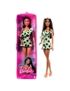 Barbie Fashionistas bruneta cu salopeta verde