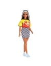 Barbie Fashionistas bruneta cu suvite blonde