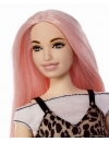 Papusa Barbie Fashionistas cu parul roz