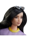 Papusa Barbie Fashionistas cu rochita Unicorn Believer