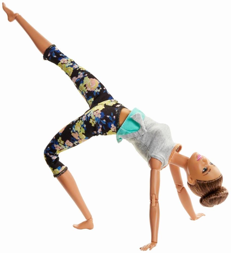 Papusa Barbie yoga style (Made to move), Papusi Barbie 101jucarii.ro