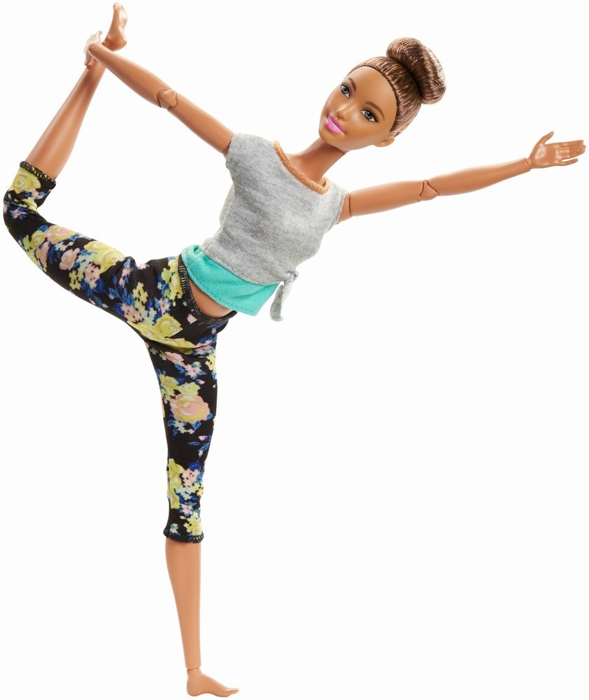 Papusa Barbie yoga style (Made to move), Papusi Barbie 101jucarii.ro