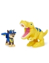 Patrula Catelusilor set figurina catelus Chase si dinozaurul T-Rex