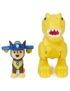 Patrula Catelusilor set figurina catelus Chase si dinozaurul T-Rex