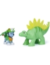 Patrula Catelusilor set figurina catelus Rocky si dinozaurul Stegosaurus
