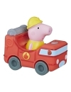Peppa Pig masinuta Buggy si figurina purcelusul pompier