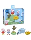 Peppa Pig set aventura din gradina Peppei