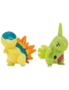 Pokemon Battle Minifigurine Larvitar si Cyndaquil 5-8 cm