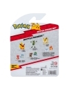 Pokemon First Partner Battle Set 3 figurine Pichu, Machop, & Weavile