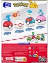 Pokemon MEGA Construction Set Water-Type Trainer Team Building Toy Kit (79 piese)
