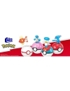 Pokemon MEGA Construction Set Water-Type Trainer Team Building Toy Kit (79 piese)