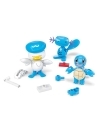 Pokemon MEGA Construction Set Water-Type Trainer Team Building Toy Kit (79 piese)