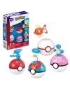 Pokemon MEGA Construction Set Water-Type Trainer Team Building Toy Kit (79 piese)