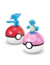 Pokemon MEGA Construction Set Water-Type Trainer Team Building Toy Kit (79 piese)